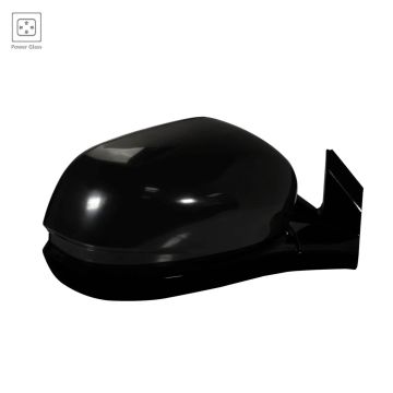 Door Mirror Assembly Right Glossy Black for Honda Ridgeline Sport 2017-2020