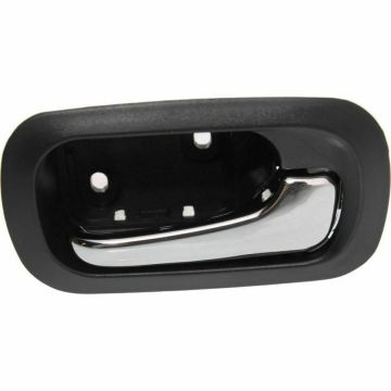 Interior Door Handle Rear Right Black Inside for Honda CR-V 2002-2006