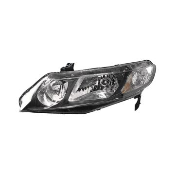 Headlight Assembly Composite Left for Honda Civic Hybrid Hybrid-L 2006-2011