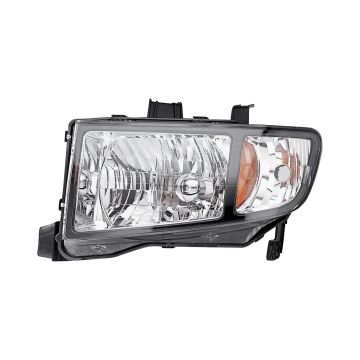 Headlight Assembly Composite Left Lens/Housing Only CAPA for Honda Ridgeline 2006-2008