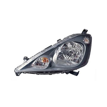 Headlight Assembly Composite Left CAPA for Honda Fit LX Base DX DX-A 2009-2014