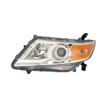 Headlight Assembly Composite Left Halogen for Honda Odyssey 2011-2013