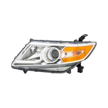 Headlight Assembly Composite Left Halogen CAPA for Honda Odyssey 2011-2013