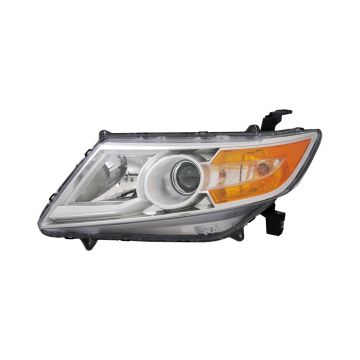 Headlight Assembly Composite Left HID CAPA for Honda Odyssey 2011-2013