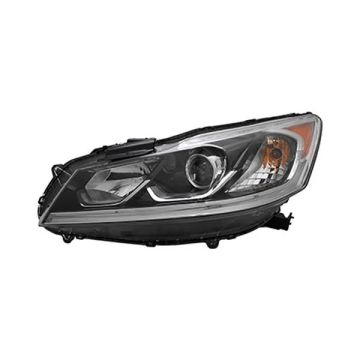 Headlight Assembly Composite Left Halogen w/DRL for Honda Accord Sedan Sport EX EX-L Sport Special Edition SE 2016-2017