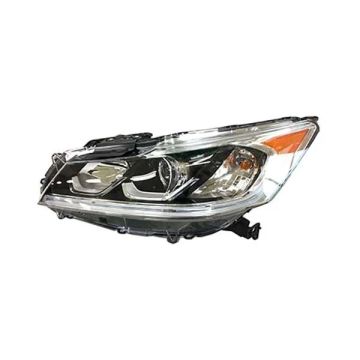 Headlight Assembly Composite Left Halogen for Honda Accord Sedan 2017