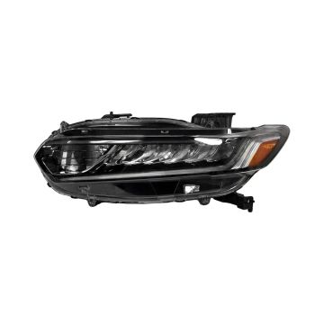 Headlight Assembly Composite Left Halogen High Beam for Honda Accord LX Sport Plus Sport EX EX-L Hybrid EX-L Hybrid EX Hybrid SE Sport SE 2018-2022