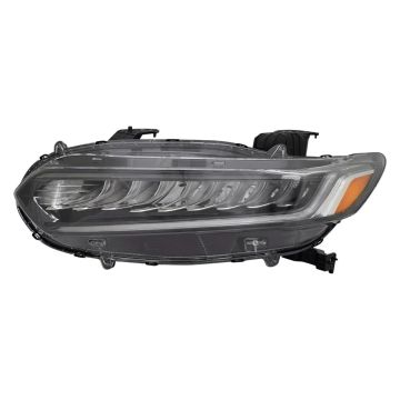 Headlight Assembly Composite Left LED High Beam CAPA for Honda Accord Touring 2018-2020