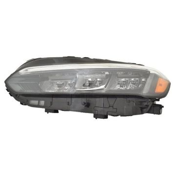 Headlight Assembly Composite Left for Honda Civic Sedan LX EX 2022-2024