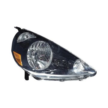 Headlight Assembly Composite Right Night Hawk Black Code B92P CAPA for Honda Fit 2007-2008