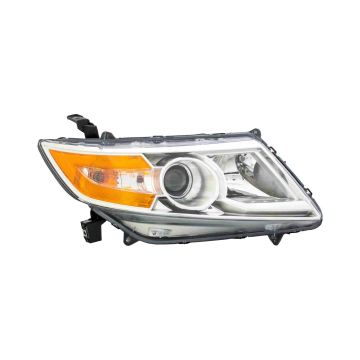 Headlight Assembly Composite Right Halogen CAPA for Honda Odyssey 2011-2013