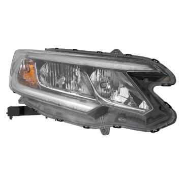 Headlight Assembly Composite Right w/o LED DRL CAPA for Honda CR-V LX 2015-2016