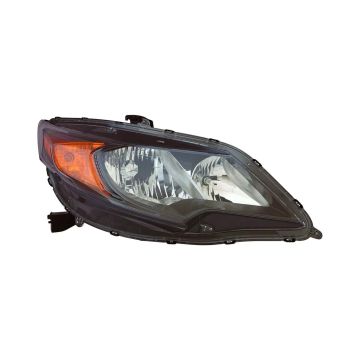 Headlight Assembly Composite Right for Honda Civic Coupe 2014-2015
