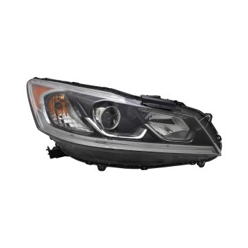 Headlight Assembly Composite Right Halogen w/DRL for Honda Accord Sedan Sport EX EX-L Sport Special Edition SE 2016-2017