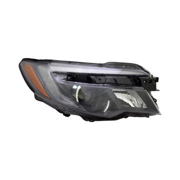 Headlight Assembly Composite Right LED w/Halogen High Beam w/Auto Dimming CAPA for Honda Passport Pilot Ridgeline