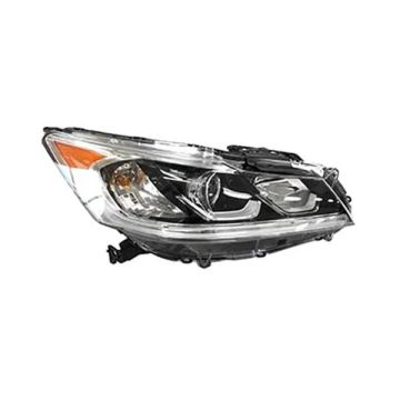 Headlight Assembly Composite Right Halogen for Honda Accord Sedan 2017