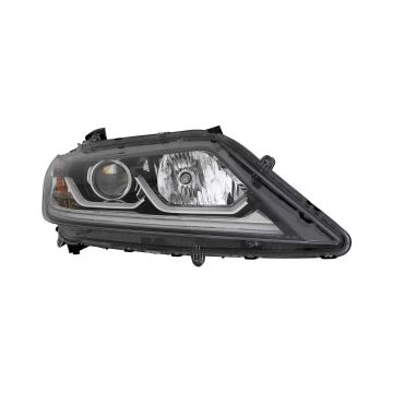 Headlight Assembly Composite Right Halogen for Honda Accord Coupe LX-S 2016-2017