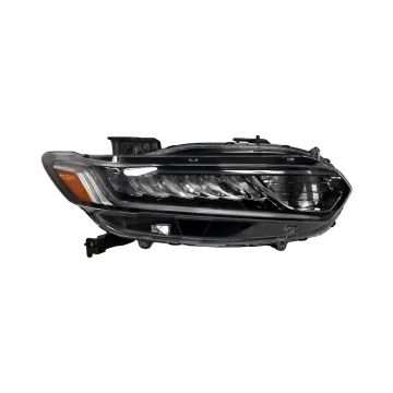 Headlight Assembly Composite Right Halogen High Beam for Honda Accord LX Sport Plus Sport EX EX-L Hybrid EX-L Hybrid EX Hybrid SE Sport SE 2018-2022