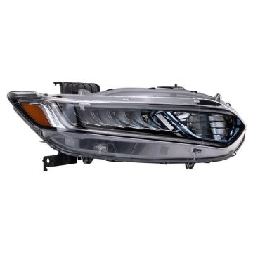Headlight Assembly Composite Right Halogen LED Low Beam CAPA for Honda Accord Hybrid EX-L Hybrid Touring Hybrid EX Hybrid 2018-2020