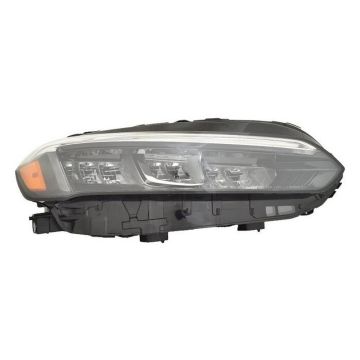 Headlight Assembly Composite Right for Honda Civic Sedan LX EX 2022-2024