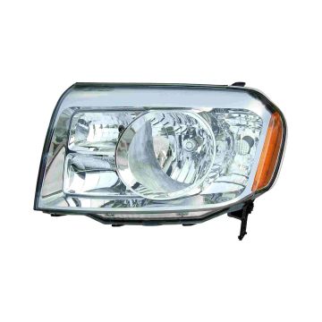 Headlight Lens Housing Left CAPA for Honda Pilot 2009-2011