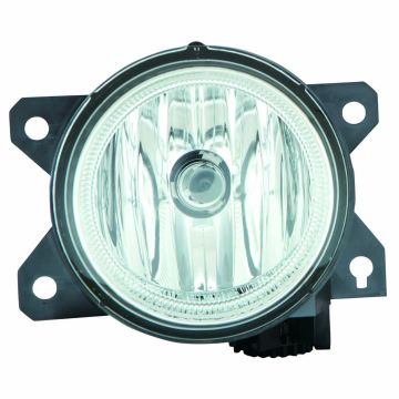 Fog Light Assembly Left Halogen CAPA for Honda Civic Fit HR-V