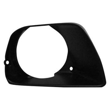 Fog Light Cover Left Textured Matte-Black for Honda Pilot 2003-2005