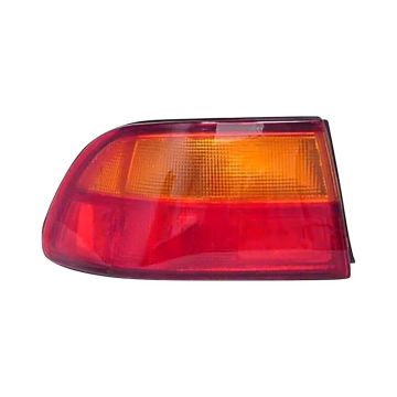 Tail Light Assembly Left Quarter Panel Mounted for Honda Civic Sedan Coupe 1992-1995