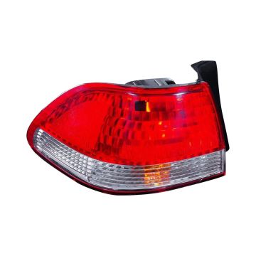 Tail Light Assembly Left Body Mounted w/o Bulbs or Sockets for Honda Accord Sedan 2001-2002
