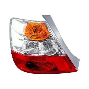 Tail Light Assembly Left w/o Bulbs or Sockets for Honda Civic Hatchback 2004-2005