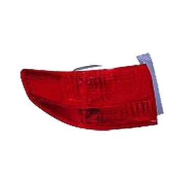 Tail Light Assembly Left Quarter Panel Mounted for Honda Accord Hybrid 2005