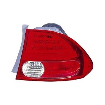 Tail Light Assembly Right On Body Lens/Housing for Honda Civic Hybrid 2006-2008
