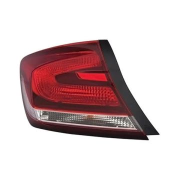 Tail Light Assembly Left Outer CAPA for Honda Civic Sedan 2013-2015