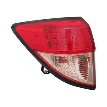 Tail Light Assembly Left Outer Includes Harness/Bulb/Socket CAPA for Honda HR-V 2016-2018