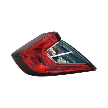 Tail Light Assembly Left Outer for Honda Civic Sedan 2016-2021