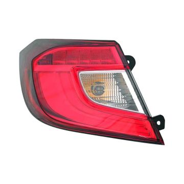 Tail Light Assembly Left Outer for Honda Accord Sedan 2018-2022
