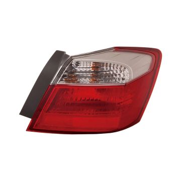 Tail Light Assembly Right Outer CAPA for Honda Accord LX Sport EX 2013-2015