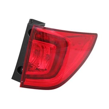 Tail Light Assembly Right Outer CAPA for Honda Pilot 2016-2018