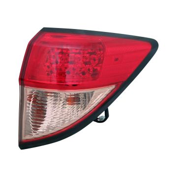 Tail Light Assembly Right Outer Includes Harness/Bulb/Socket CAPA for Honda HR-V 2016-2018