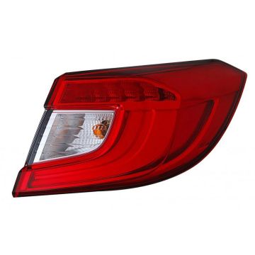 Tail Light Assembly Right Outer CAPA for Honda Accord Hybrid EX-L Hybrid Touring Hybrid EX Hybrid 2018-2020