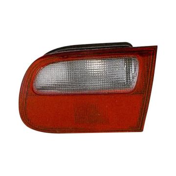 Tail Light Housing Left Liftgate Mounted Includes Lens for Honda Civic Hatchback 1992-1995