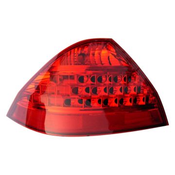 Tail Light Housing Left Includes Lens CAPA for Honda Accord Sedan 2006-2007