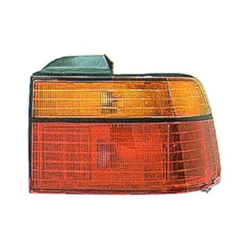 Tail Light Housing Right Body Mounted Includes Lens for Honda Accord Sedan Coupe 1990-1991
