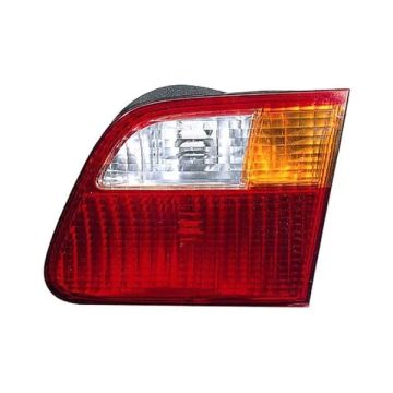 Tail Light Housing Right Deck Lid Mounted Includes Lens for Honda Civic Sedan 1999-2000