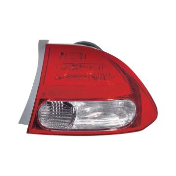 Tail Light Housing Right Includes Lens for Honda Civic Sedan 2009-2011