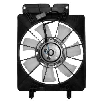 A/C Condenser Fan Assembly Includes Motor/Blade/Shroud for Honda CR-V 2002-2004