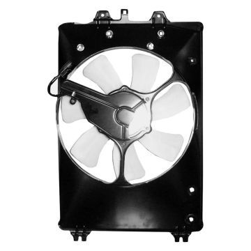 A/C Condenser Fan Assembly Motor/Blade/Shroud Assembly for Honda Pilot 2009-2015