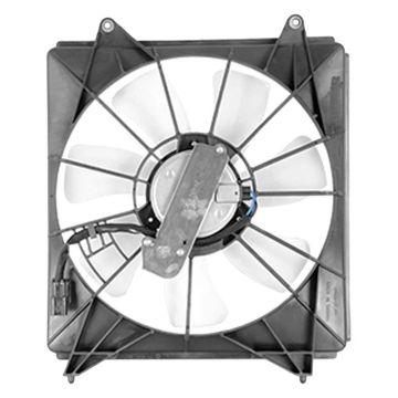 A/C Condenser Fan Assembly Denso Brand Motor/Blade/Shroud Assy for Honda Accord Sedan Coupe 2013-2017