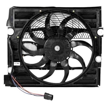 A/C Condenser Fan Assembly Motor/Blade/Shround/Protector Assy for Honda CR-V 2023-2025