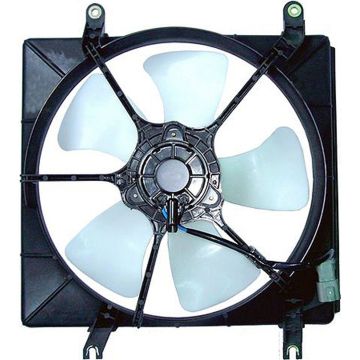 Engine Cooling Fan Assembly Includes Motor/Blade/Shroud Nippondenso Design for Honda Prelude 1997-2001